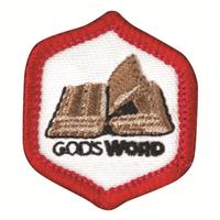 Badge Exp Gods Word Pk25 (Item #CPBGEGODW)