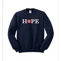 Sweatshirt Hope Navy 3x (Item #UNSWHOPN6)