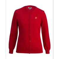 Cardigan Jewel Neck Red Shield Sm - Final Sale (Item #UNSWJNRSM)