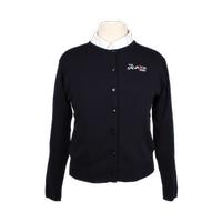 Cardigan Jewel Neck Navy 2x - Clearance (Item #UNSWJNW06)