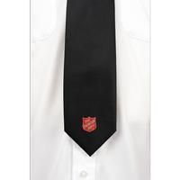 Black Tie With Shield - Standard