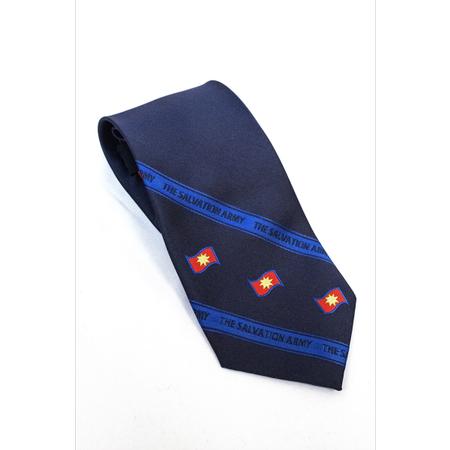 Tie Standard Navy 3 Flag with Stripes