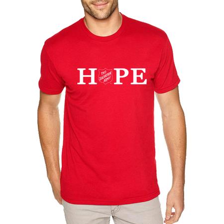 T-Shirt Red Hope w/Shield