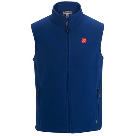 Fleece Vest Unisex Royal Medium -final Sale