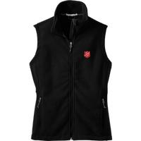 Fleece Vest Wom Black 4xl -final Sale