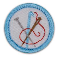 Badge Gg Needle Knack  25 (Item #CPBGGNEED)