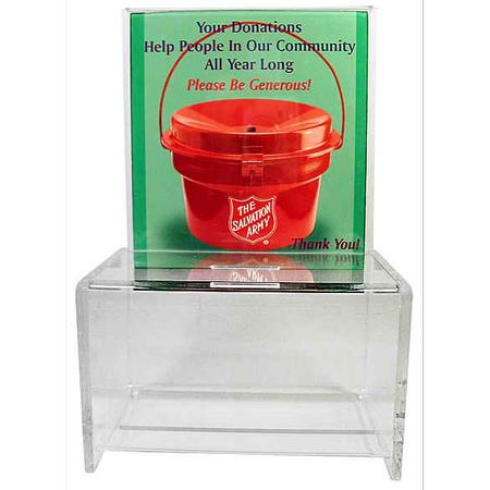 Christmas Lucite Kettle