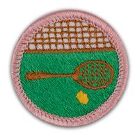 Badge Gg Racquet Spr Pk25 (Item #CPBGGRACQ)