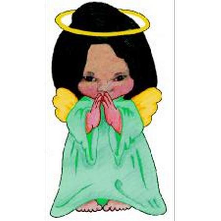 DIE CUT ANGEL TAG AQUA GOWN (Asian) LP-15A