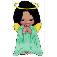 DIE CUT ANGEL TAG AQUA GOWN (Asian) LP-15A