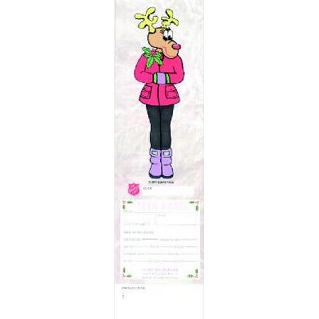 TEEN ANGEL (FEMALE REINDEER) TREE TAGS LP-62T