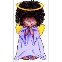 LASER SHEETS - ANGEL PURPLE GOWN (African-American) LP-70L