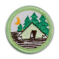 Badge Gg Roughing It Pk25 (Item #CPBGGROUG)