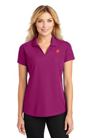 Polo Textured Performance Magenta