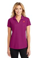 Polo Textured Performance Magenta