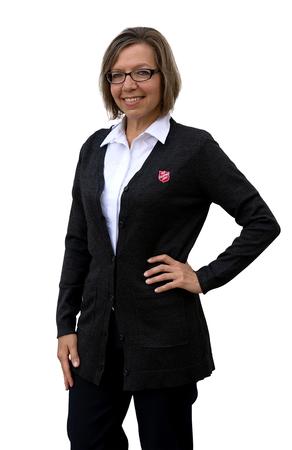 CARDIGAN W POCKETS SHIELD CHARCOAL WOMEN