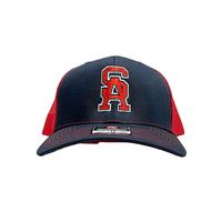 CAP SA NAVY/RED TRUCKER