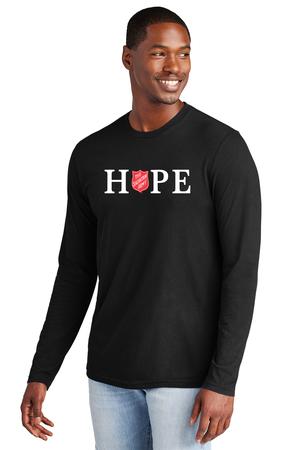 T-SHIRT LS HOPE BLACK