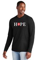 T-SHIRT LS HOPE BLACK