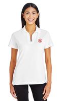 EDS GOLF SHIRT WOMEN WHITE (Item #UNEDSGWW1)