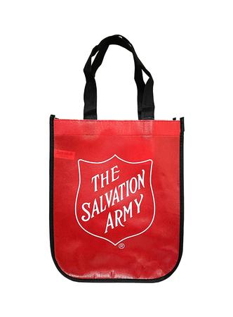 GIFT TOTE RED/BLACK SHIELD