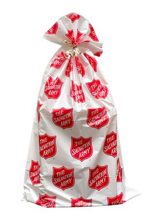 Bags - Large White with Shield (100 per case) 88530