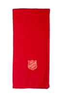 SCARF RED WITH SHIELD