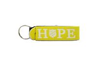 KEY HOLDER YELLOW NEOPRENE HOPE