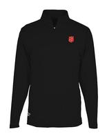 Reebok Performance 1/4 Zip Black w/Shield Men