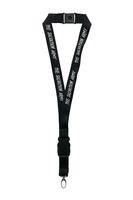 Lanyard Black TSA with Hook
