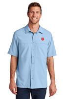 Fishing Shirt SS Light Blue