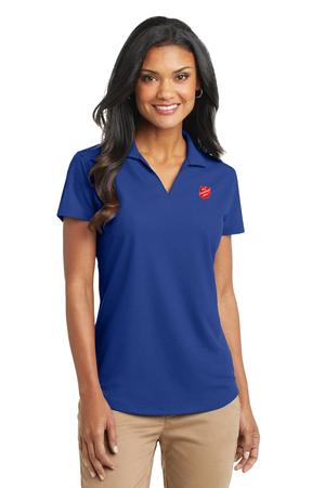 Polo Textured Performance True Royal