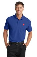 Polo Textured Performance True Royal