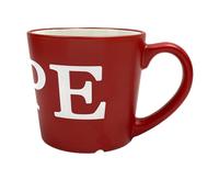 Mug Red & White w/Hope Logo 12oz