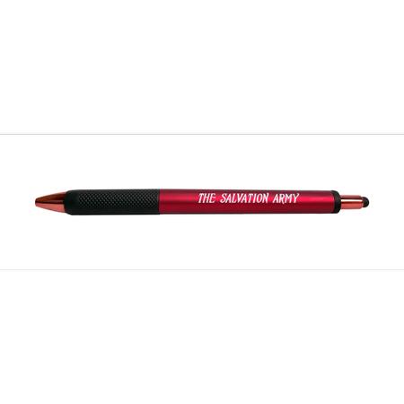 Pen Red TSA w/Black Gel Ink