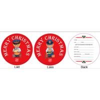 DIE CUT ORNAMENT TAG - BOY LP-23