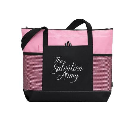 Tote Zippered Pink TSA