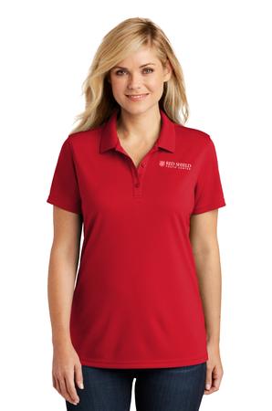 Polo Red Shield Youth Women Red