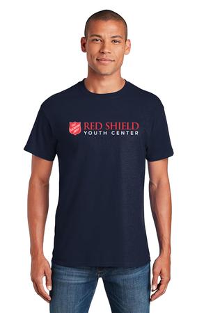 Tshirt Red Shield Youth Navy Adult