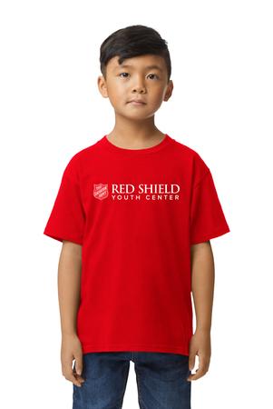 Tshirt Red Shield Youth Red Youth
