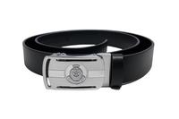 BELT BLACK LEATHER RACHET MEN