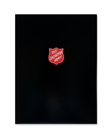 Pocket Folder Black W/Shield Logo