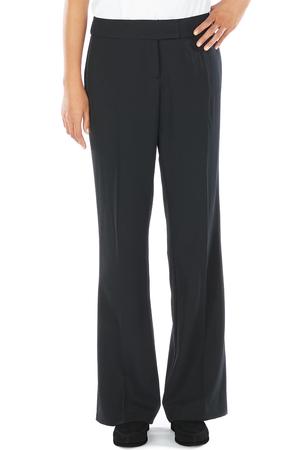 Women's Black Poly Spandex Slacks