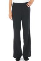 Women's Black Poly Spandex Slacks