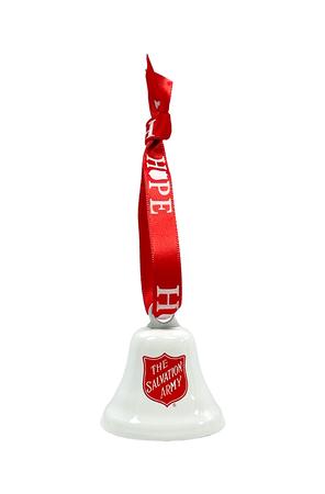 Bell Ornament 2025 Hope Red