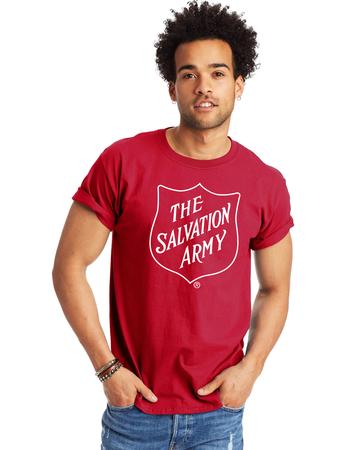 T-Shirt Red with Shield