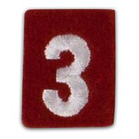 Badge Gg Troop Num 3 Pk25 (Item #CPBGGTNU3)