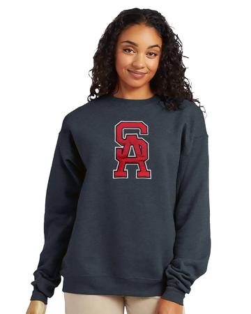 Sweatshirt SA Heather Navy NEW