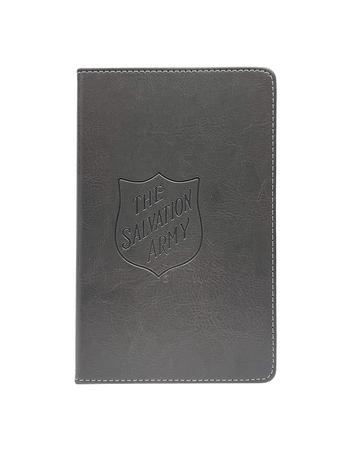 Writing Journal with Shield Deboss Gray