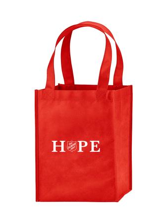 Gift Tote Red Non Woven With Shield